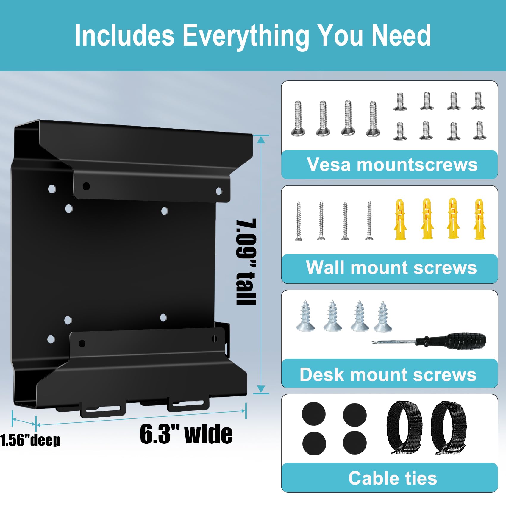 Amazon.com: Mini PC VESA Mount Compatible with HP Desktop